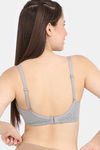 Rosaline Cyber Grove Double Layered Non Wired 3/4th Coverage T-Shirt Bra (Pack of 2) - Multicolor — thumbnail 7